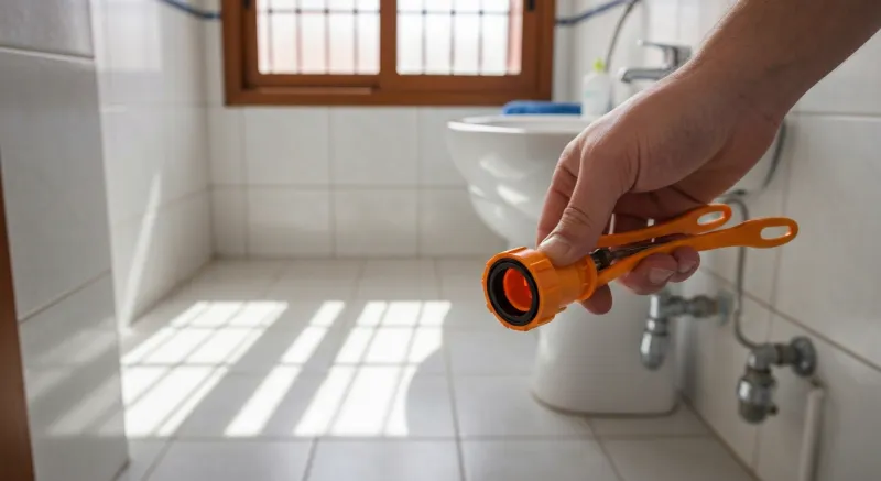 Reparación de cisterna de WC con tapa retirada en Anglès